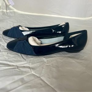 Salvatore Ferragamo Midnight Naplakcalf Midnight Fabric